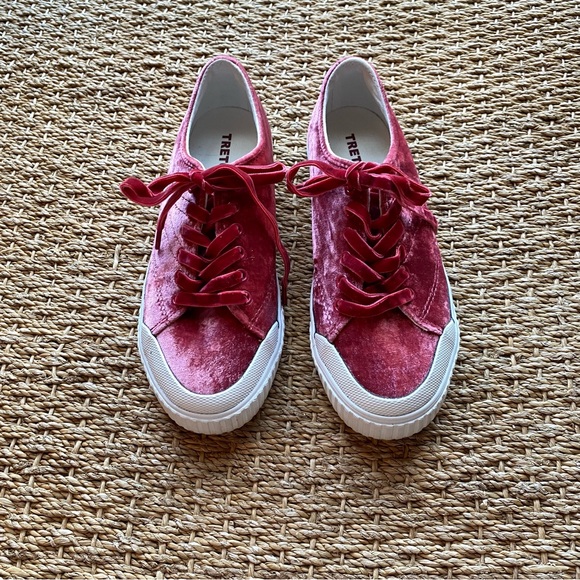 Tretorn Marley begonia sneakers size 6 velvet - Picture 2 of 7